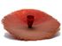 Mare Saare "Big Red Flower" 2007 Pate de verre; fused on sand. D 42 cm H 9 cm Photo: M. Saare
